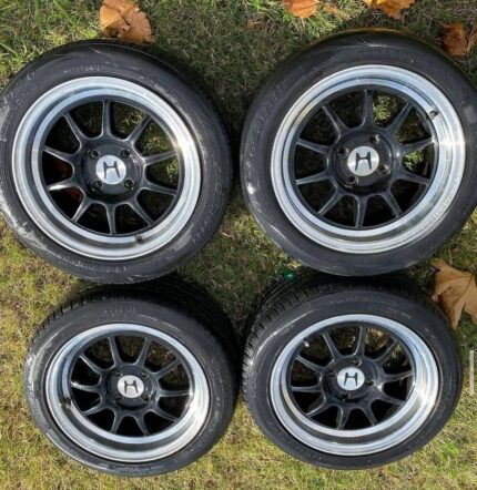 Black with Machined Lip Rota GT3 Wheels