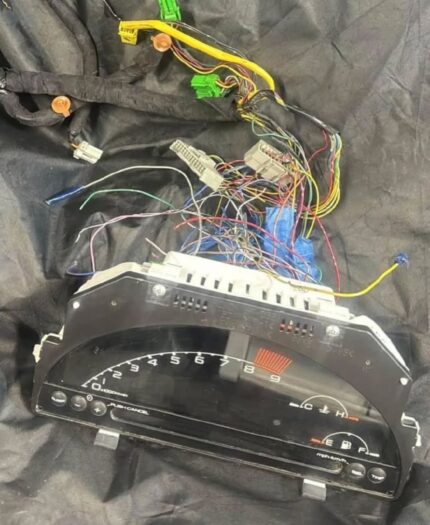 S2000 AP2 cluster with EG harness for sale. Direct plug and play.