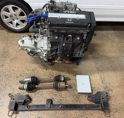 88-91 Civic/Crx GSR swap with Jdm GSR motor from HMO and S1 cable trans