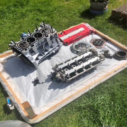 B18c Gsr high comp engine with pr3-2 b16 head uprated clutch and studs and more