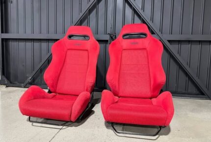Recaro SR3 CTR Seats With Bride low rails for Civic EK