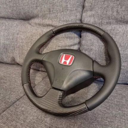Ep3 steering wheel Carbon and leather