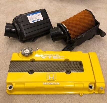 Spoon gen 1 valve cover spark plug cover oil cap and intake filter/box