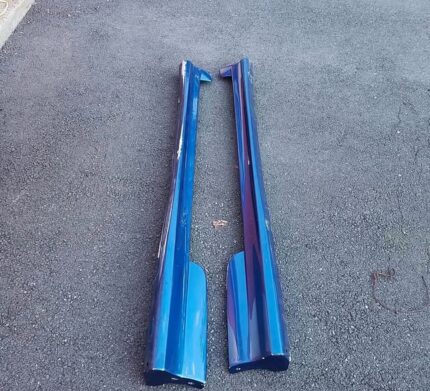 Mugen dc5 rsx authentic sideskirts 1st generation fiberglass