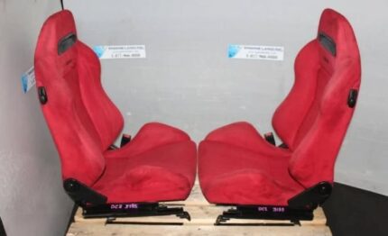 JDM HONDA INTEGRA DC2 TYPER RED RECARO SEATS