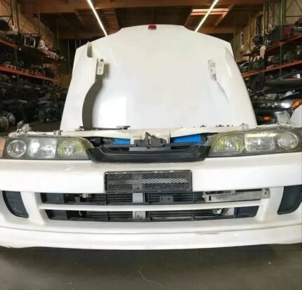 Jdm DC2 front end conversion available front bumper head headlights grill fenders hood radiator support